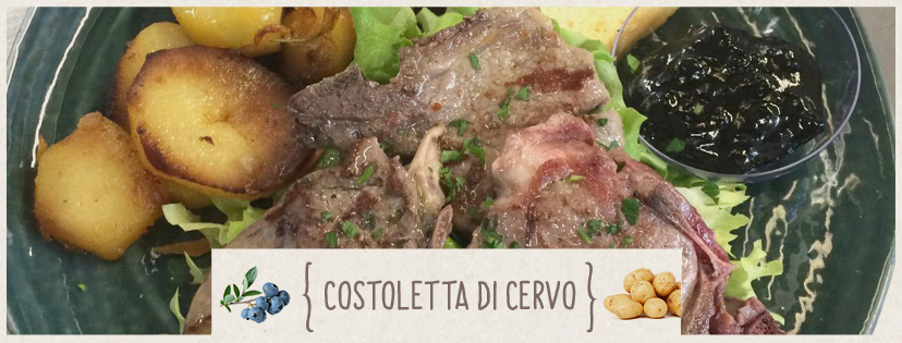 Costoletta di cervo Ristorante Interporto Trento