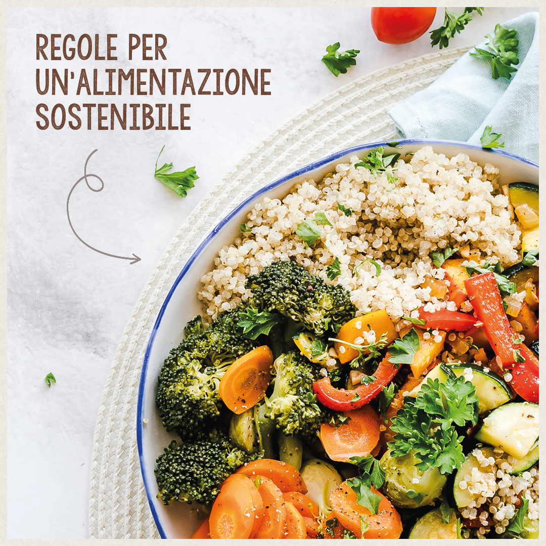 10 regole per un'alimentazione sostenibile