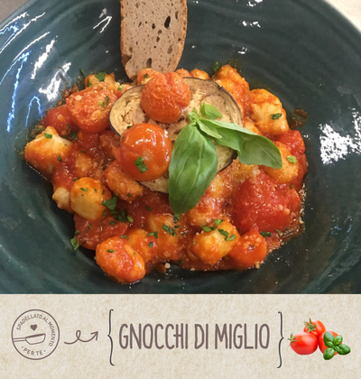 Gnocchi di Miglio Menu Risto3 Trento