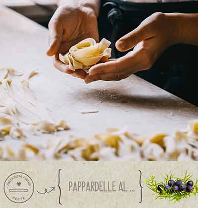 Pappardelle Menu Risto3 Trento